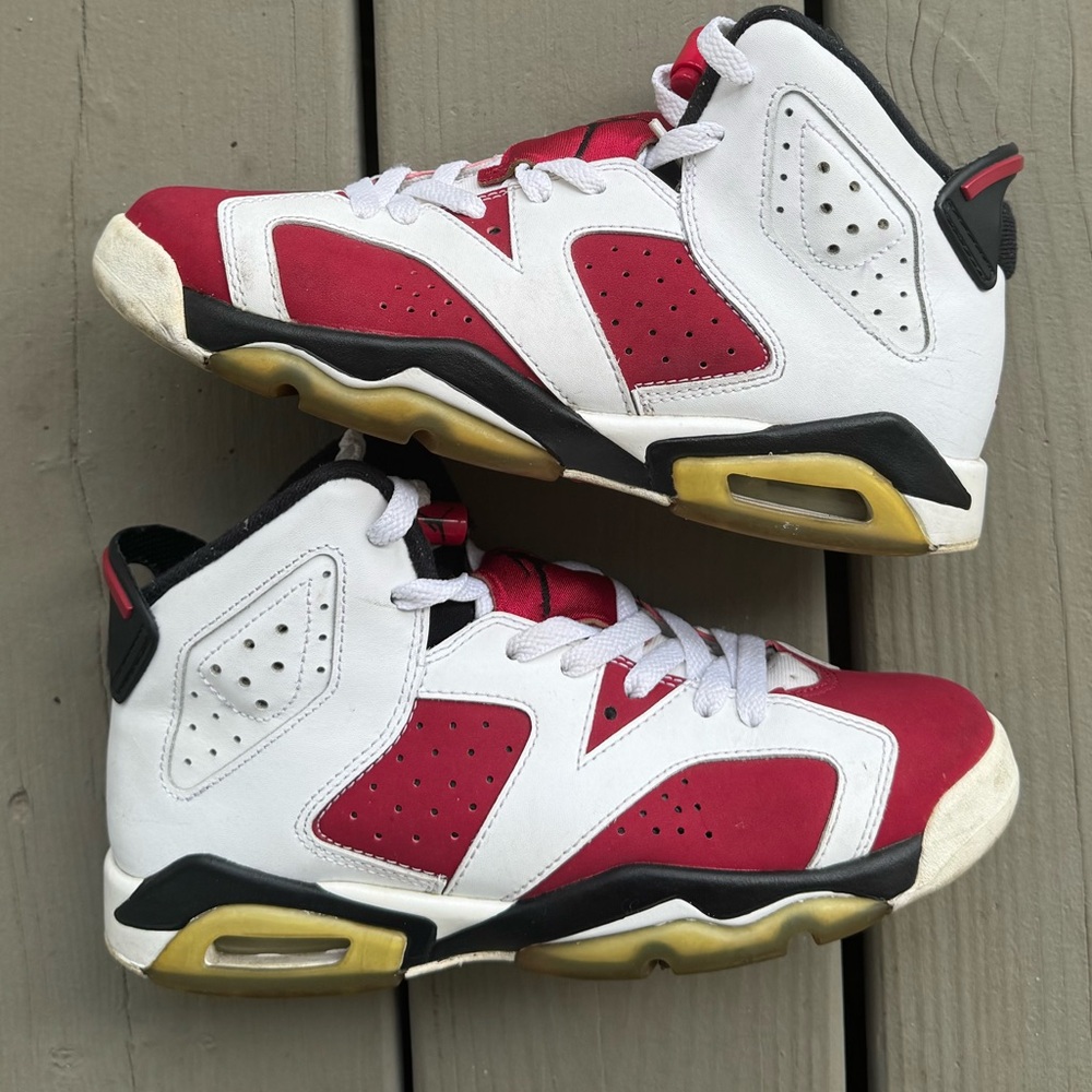 Jordan Kids Sneakers Red and White